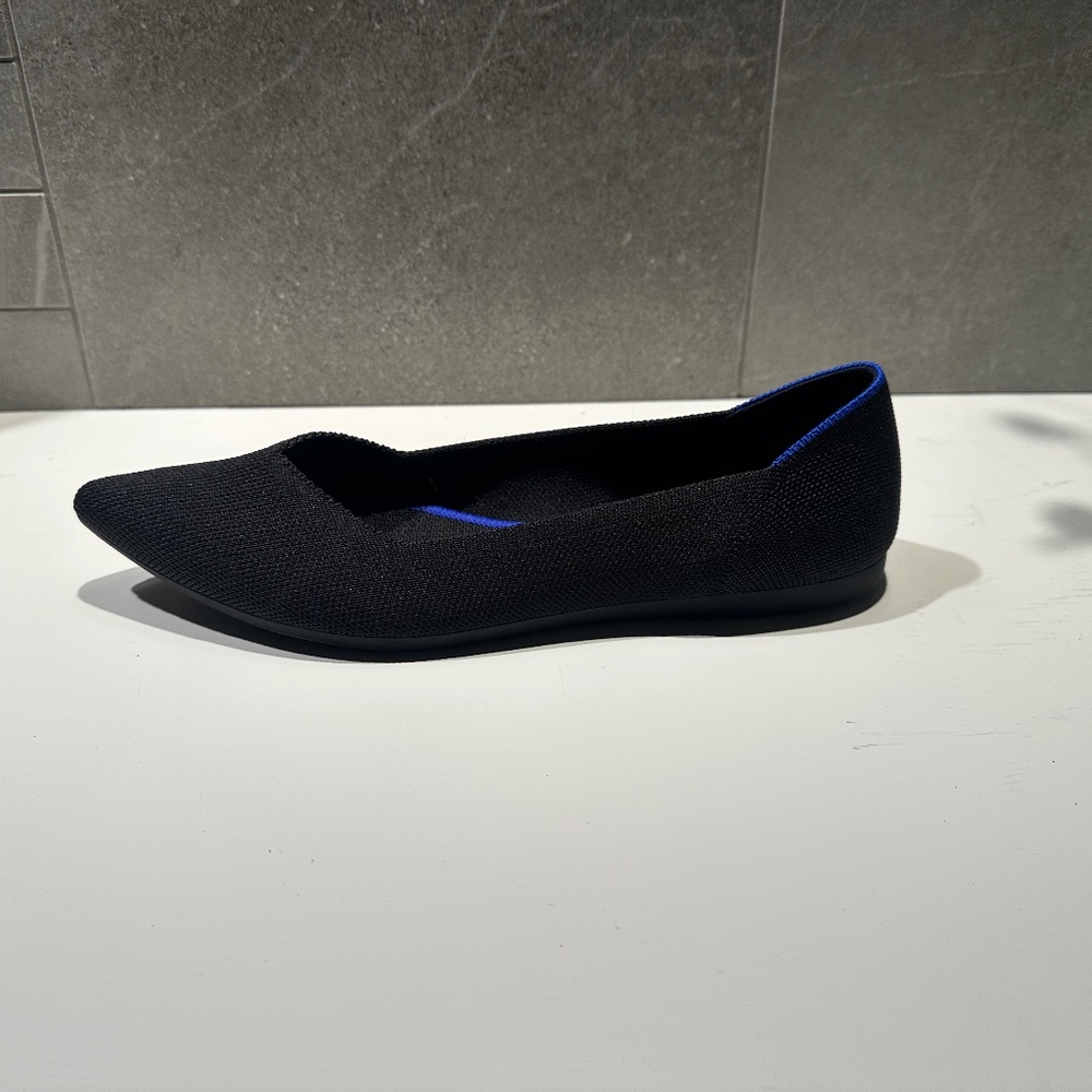 Rothy's Black Flats size 8